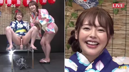 アナウンサー（小倉由菜）がイン