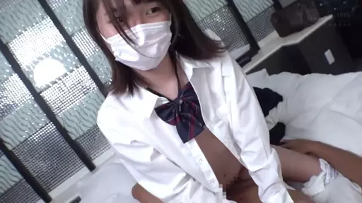 円光で知り合った清楚な女子校生（松岡美桜...