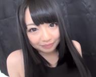 ＜中出し動画＞お目目パッチリの黒髪美少女...